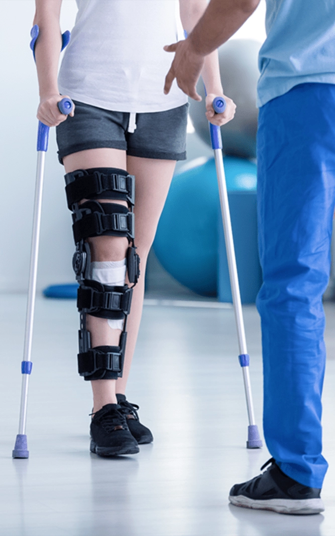 walking after knee surgery